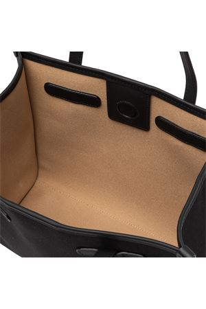 Marcella shopping bag in black canvas GIANNI CHIARINI | BS6849COMMCNVSE4250